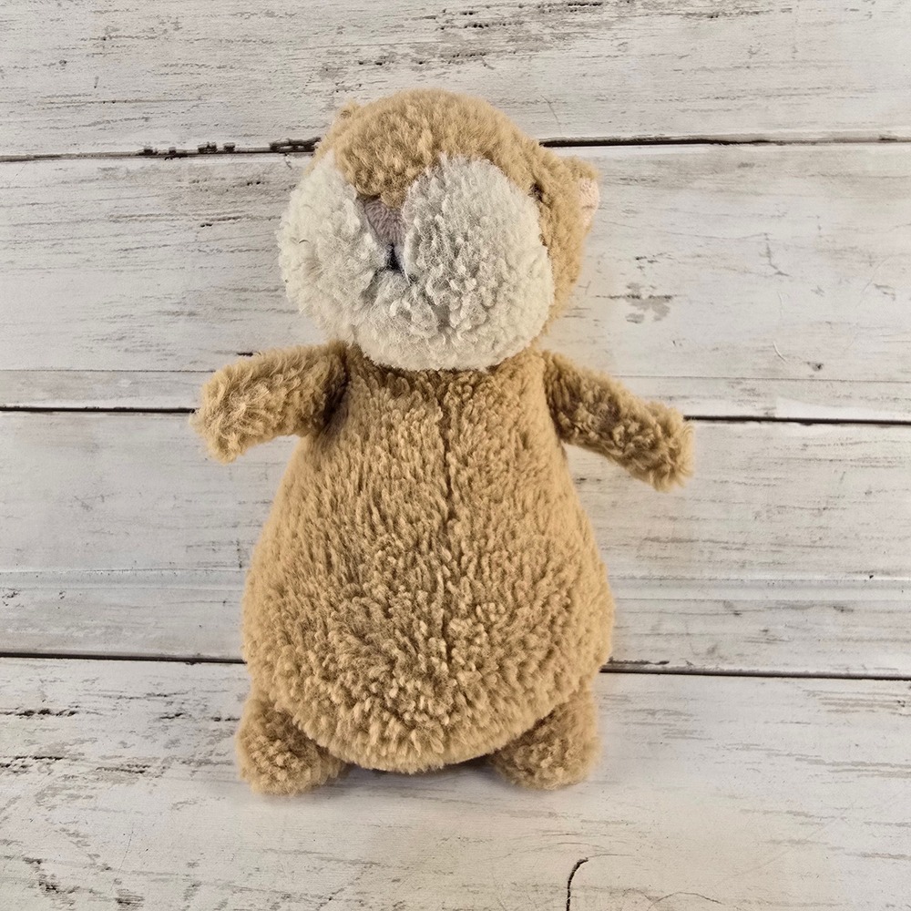 Jellycat Happy Cinnamon Hamster Soft Plush Retired Rare 6 Inch